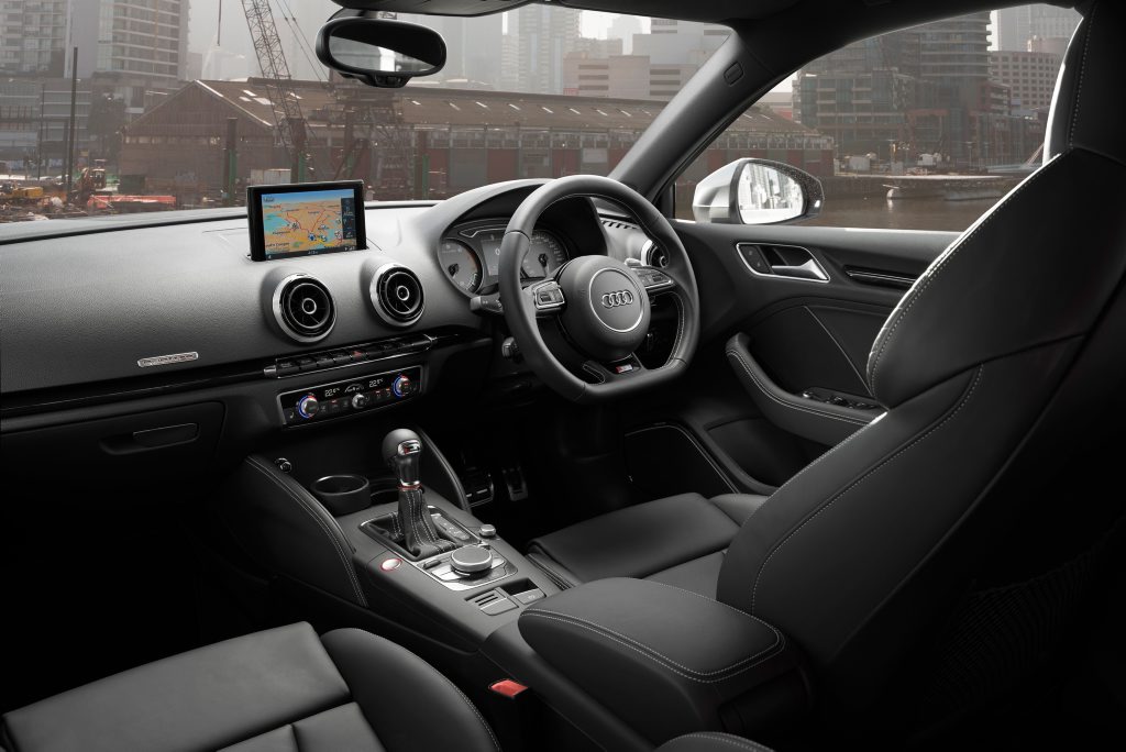 The Audi S3 Sedan. The Audi S3 Sedan.